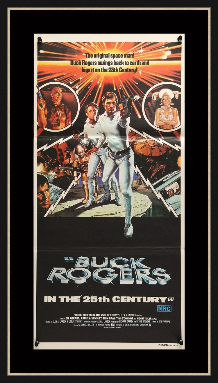 An original movie poster for the film Buck Rogers In The 25th Century