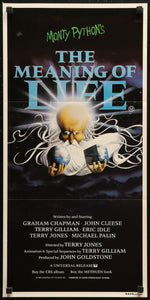 An original Australian Daybill movie poster for the Monty Python film The Meaning of Life