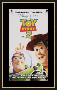 An original movie poster for the film Toy Story 2