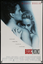 Load image into Gallery viewer, An original movie poster for the film Basic Instinct