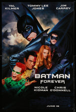 Load image into Gallery viewer, An original movie poster for the film Batman Forever
