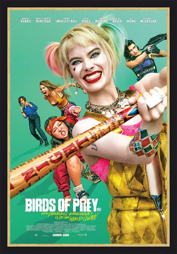 An original movie poster for the DC film Birds of Prey (and the Fantabulous Emancipation of One Harley Quinn)