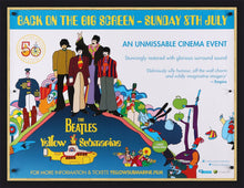 Load image into Gallery viewer, An original movie poster for the Beatles Film The Yellow Submarine