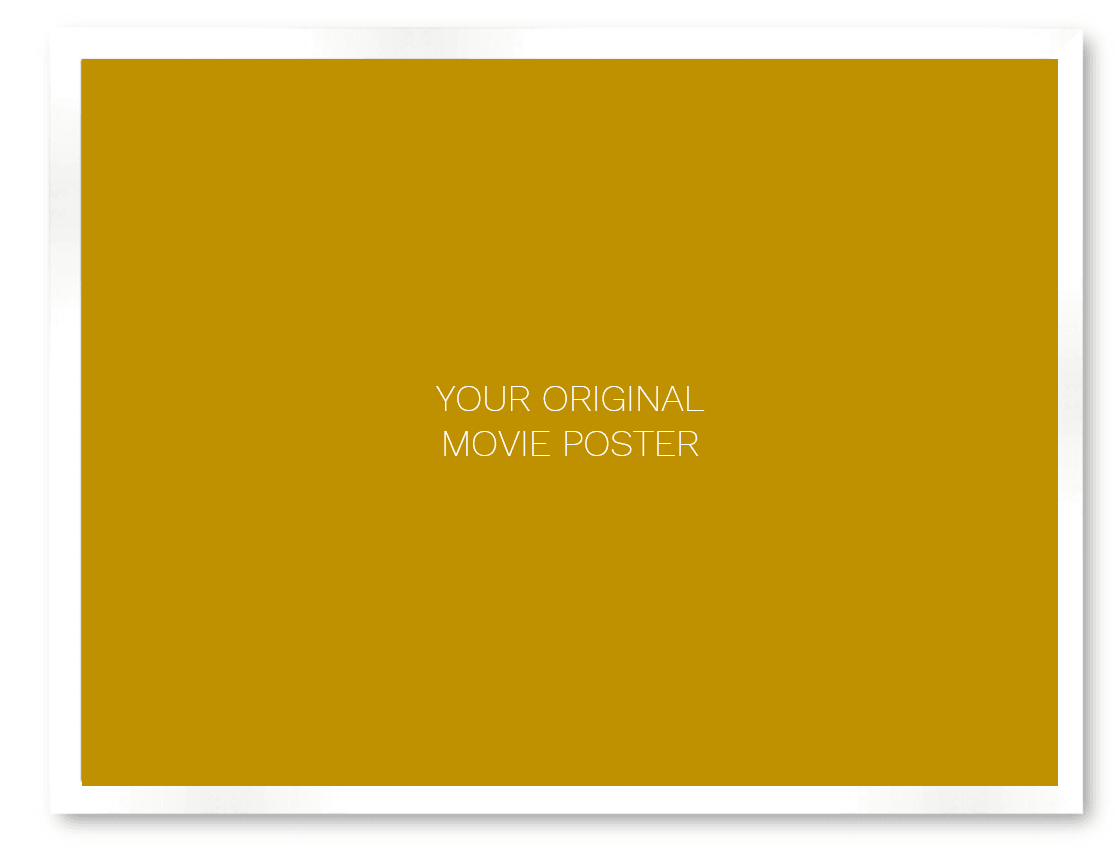 Frame for a 30 x 40 UK Quad Movie Poster