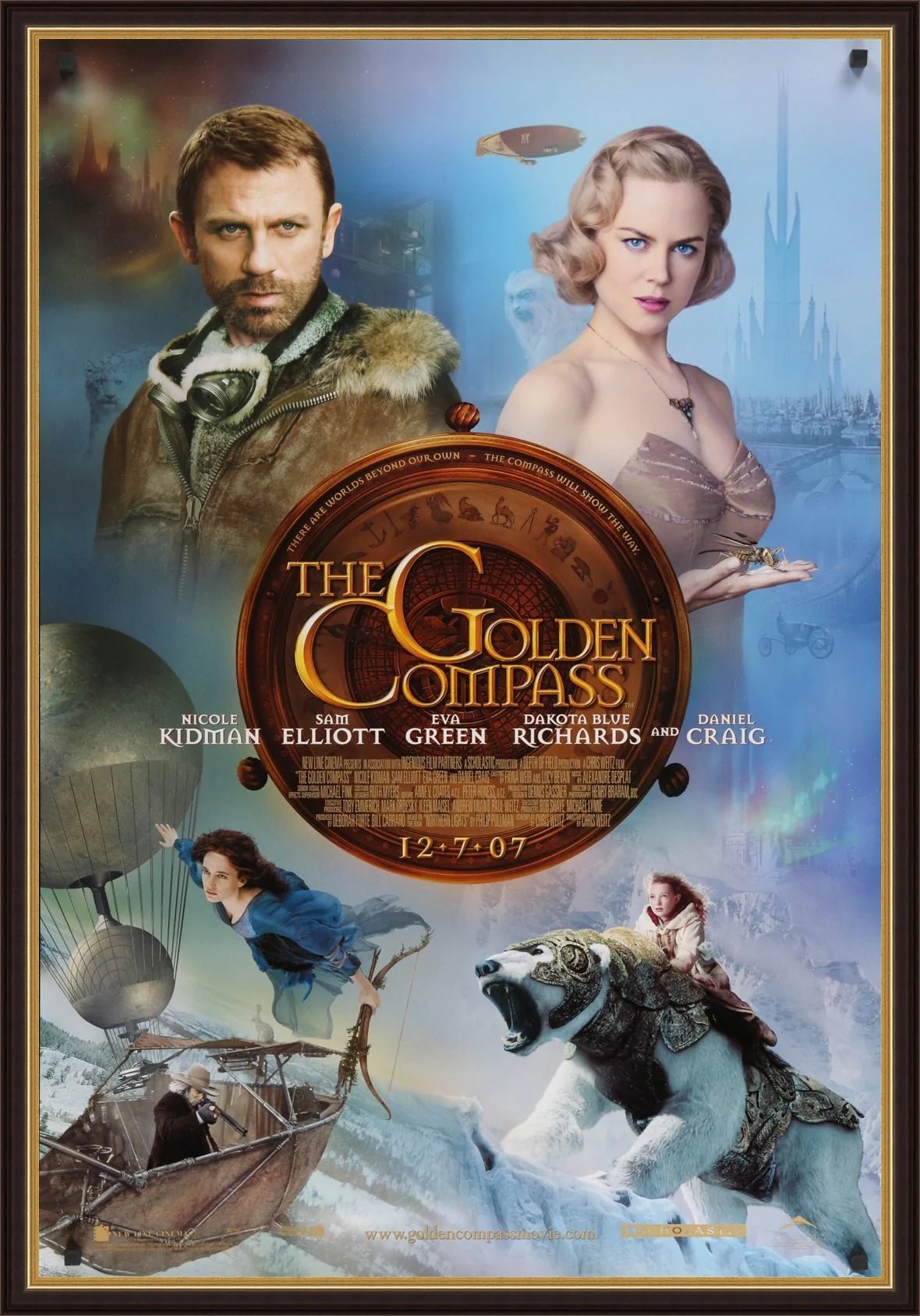 An original movie / film poster for The Golden Compass