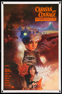 An original movie / film poster for Star Wars - Caravan of Courage