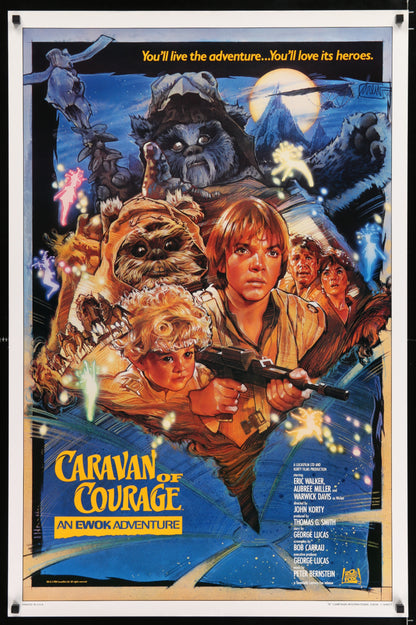 An original film / movie poster for Star Wars - Caravan of Courage