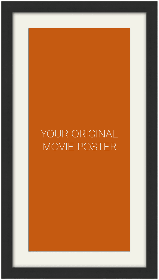 Frame for an Italian Locandina Movie Poster