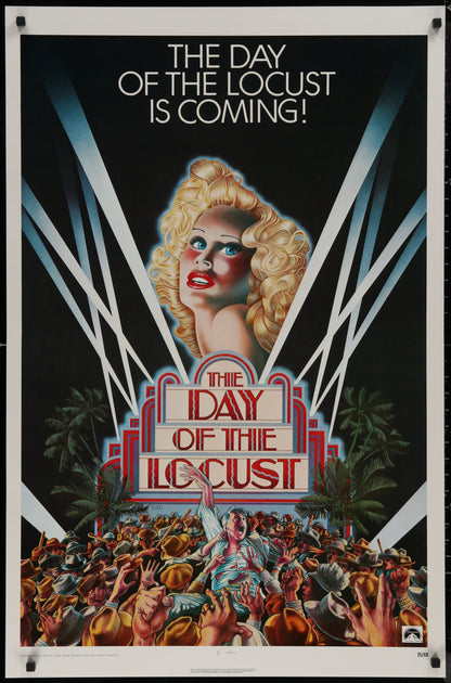 An original movie poster for the film The Day of The Locust