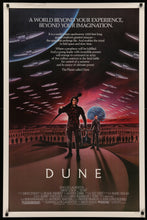 Load image into Gallery viewer, An original movie poster for the 1984 film Dune
