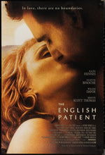 Load image into Gallery viewer, An original movie poster for the film The English Patient