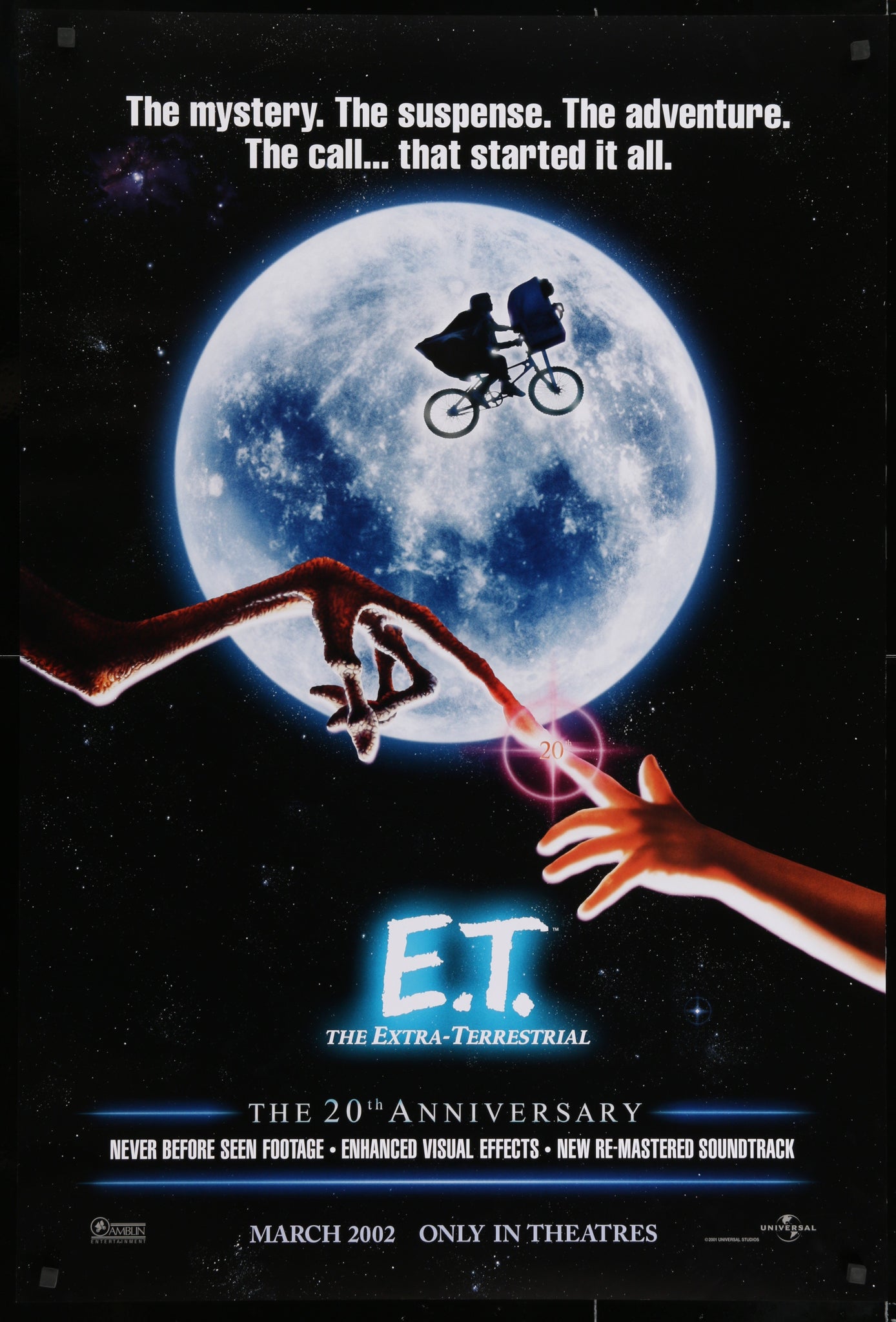 E.T. The Extra Terrestrial - 1982 - Original Movie Poster – Art of the ...