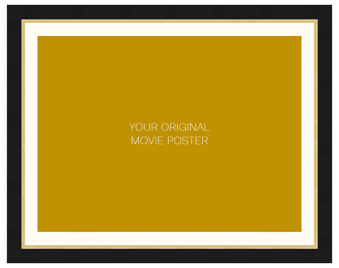 Frame for a 30 x 40 UK Quad Movie Poster