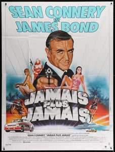 A guaranteed original movie poster for the James Bond film Never Say Never Again