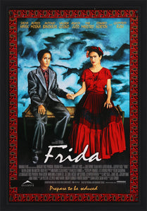 An original movie poster for the film Frida