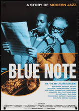 Load image into Gallery viewer, An original TV poster for the film Blue Note A Story of Modern Jazz