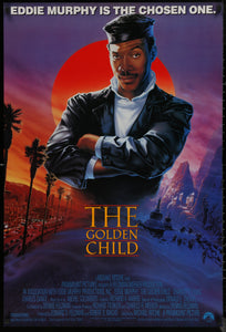 An original movie poster for the Eddie Murphy film The Golden Child