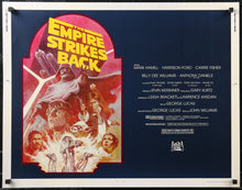 Load image into Gallery viewer, An original half sheet movie poster for the Star Wars film The Empire Strikes Back