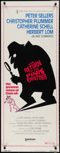 Load image into Gallery viewer, An original movie poster for the Peter Seller&#39;s film The Return of the Pink Panther