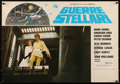An original Italian photobusta for Star Wars / A New Hope / Episode IV / 4
