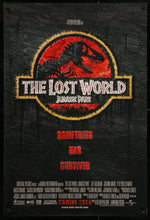 Load image into Gallery viewer, An original movie poster for the film Jurassic Park 2 : The Lost World