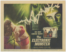 Load image into Gallery viewer, An original lobby card for the 1960 film The Electronic Monster
