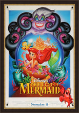 Load image into Gallery viewer, An original movie poster for the Disney film The Little Mermaid