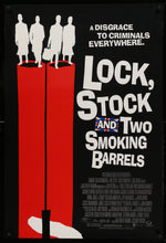 Load image into Gallery viewer, An original movie poster for Guy Ritchie&#39;s Lock, Stock and Two Smoking Barrels