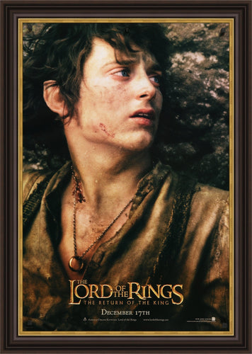 An original movie poster for the film Lord of the Rings: The Return of the King