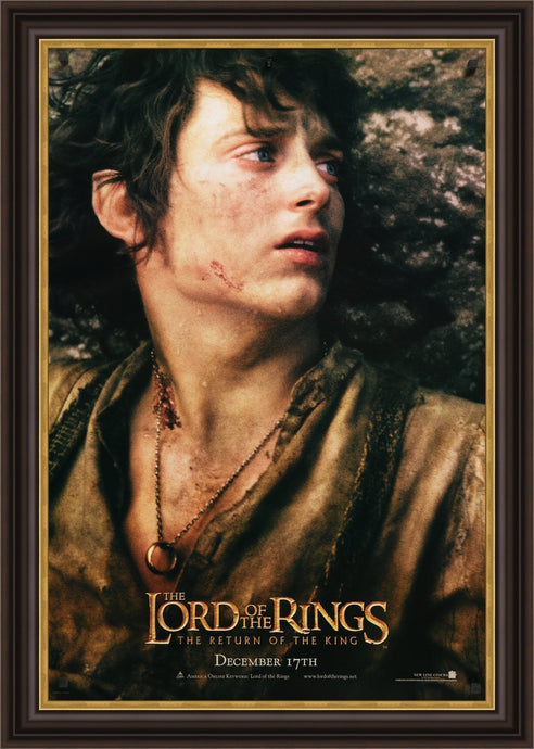 An original movie poster for the film Lord of the Rings: The Return of the King