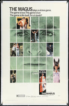 Load image into Gallery viewer, An original movie poster for the Michael Caine film The Magus