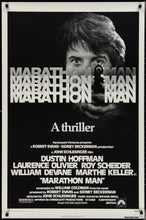 Load image into Gallery viewer, An original movie poster for the Dustin Hoffman film Marathon Man