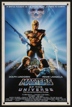 Load image into Gallery viewer, An original movie poster for the film Masters of the Universe