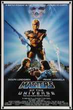 Load image into Gallery viewer, An original movie poster for the film Masters of the Universe