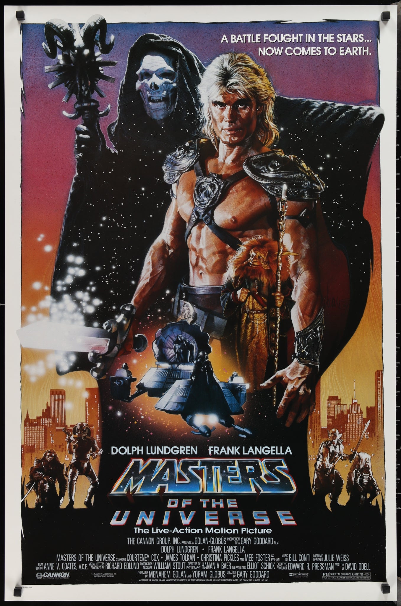 Masters of the Universe (1987) official poster