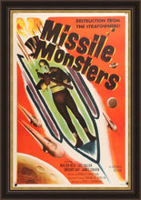 Load image into Gallery viewer, An original movie poster for the film Missile Monsters
