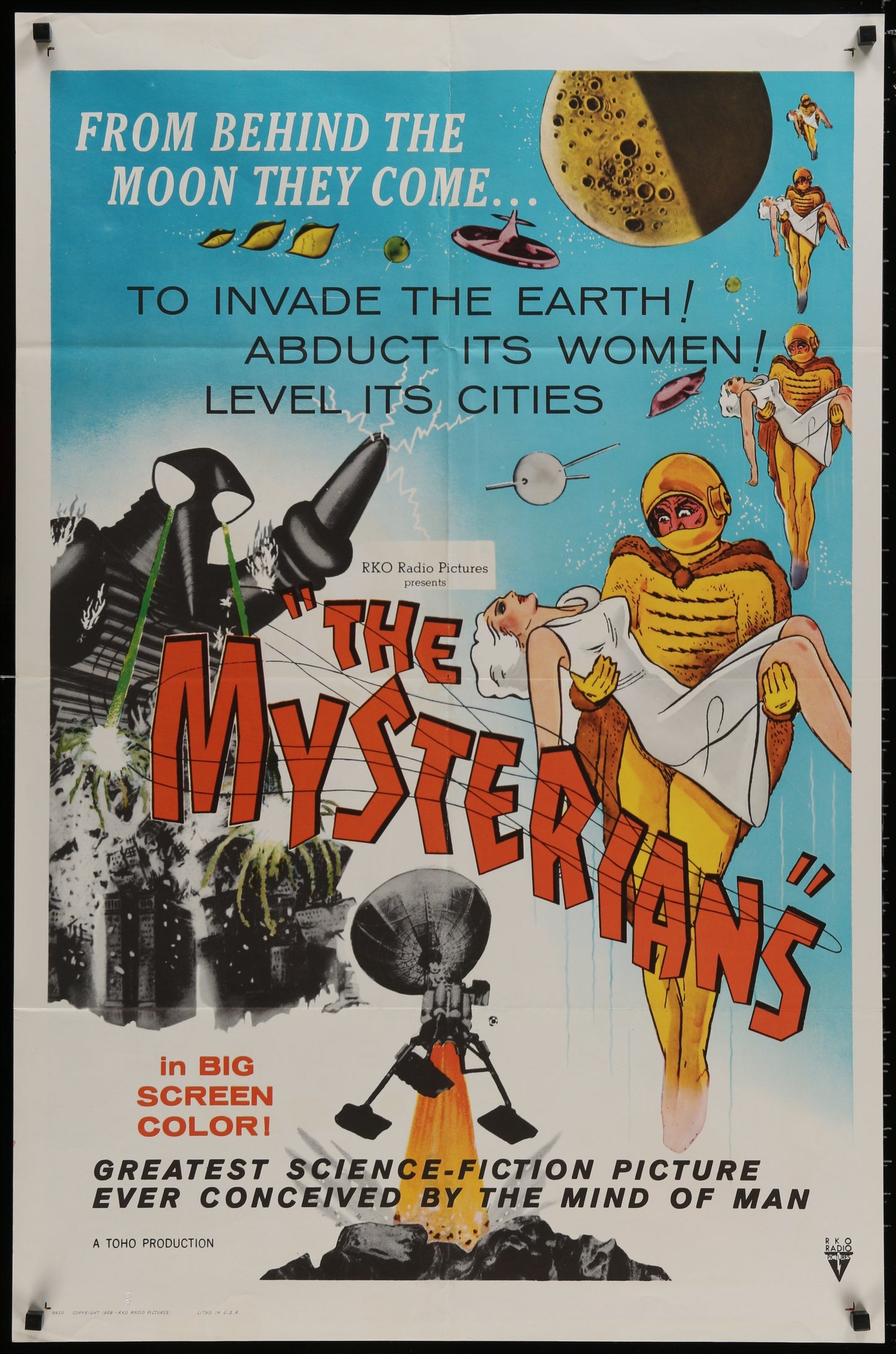 The Mysterians  - 1959 - Art of the Movies