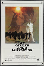 Load image into Gallery viewer, An original movie poster for the film An Officer and a Gentleman