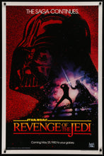 Load image into Gallery viewer, An original &#39;Revenge&#39; movie poster for the Star Wars film Return of the Jedi