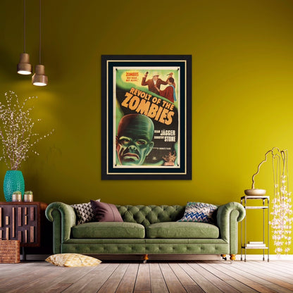 An original one sheet movie / film poster for Revolt of the Zombies