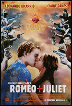 Load image into Gallery viewer, An original movie poster for the 1996 film Romeo and Juliet