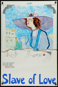 An original movie poster for the Russian film Raba Lyubvi / Slave of Love