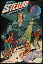 Load image into Gallery viewer, An original movie poster for the Russian sci-fi film The Stellar Inspector