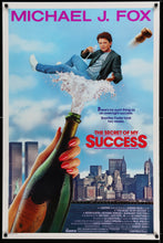 Load image into Gallery viewer, An original movie poster for the Michael J. Fox film The Secret of My Success