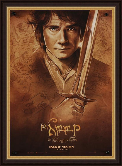 A set of four character posters for the Hobbit / Lord of the Rings films