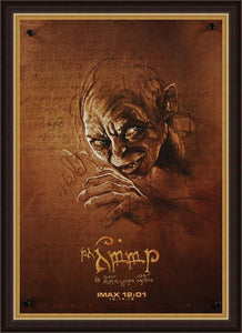 A set of four character posters for the Hobbit / Lord of the Rings films