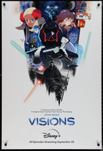 Load image into Gallery viewer, An original one sheet poster for the Disney+ TV series Star Wars Vision