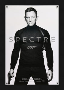An original movie poster for the James Bond film Spectre