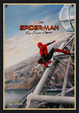 Load image into Gallery viewer, An original movie poster for the Marvel film Spiderman Far From Home