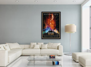 An original movie poster for the film Star Trek First Contact